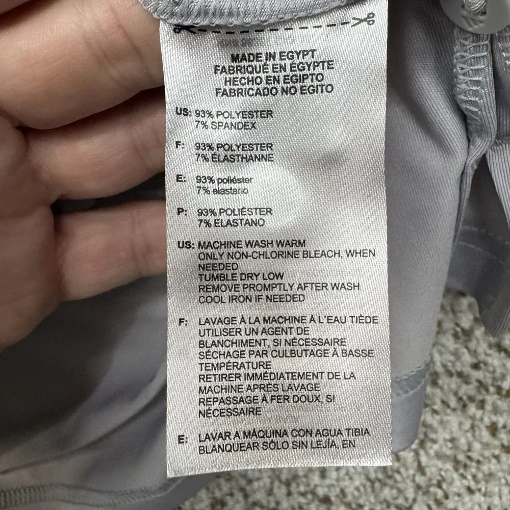 Adidas Polo Shirt Men Small Gray Ultimate Performance Stretch Golf New With Tags